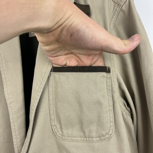 Orvis Zambezi Twill Blazer Sports Jacket Mens 40 Beige Country Outdoor Hunting - Picture 6 of 19