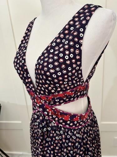 Taglia 2 ~ Maxi abito DVF Diane von Furstenberg ALTESSA RARO - Foto 10 di 20