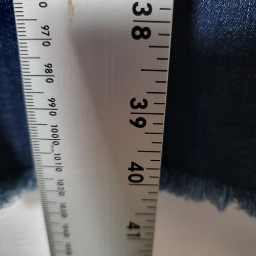 Jeans donna Seven7 weekend slim fit taglia 14 elasticizzato orlo grezzo lavaggio Avalon - Foto 9 di 13