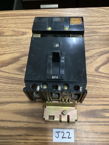SQUARE D FA36050 50A 3 POLE I-LINE CIRCUIT BREAKER Used