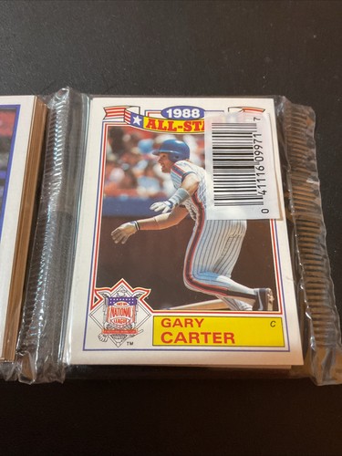 2 paquetes de perchas/rack sellados de béisbol Topps 1989-Gary Carter/Vince Coleman/Nieve - Imagen 4 de 13