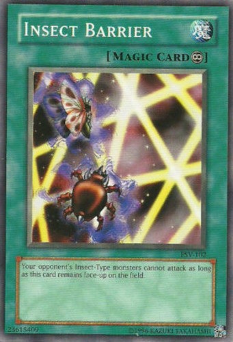 Insect Barrier - PSV-102 - Common - Unlimited Edition Lightly Played Pharaohs Se - Picture 1 of 1