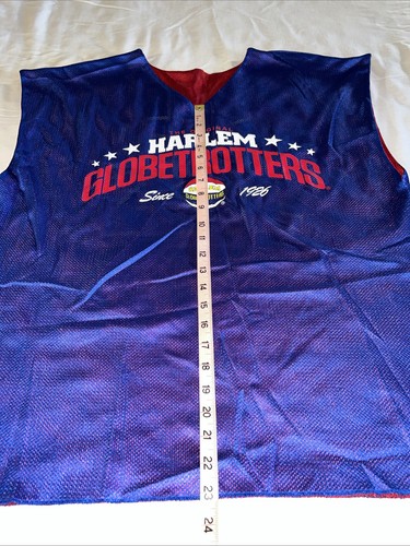 The Original Harlem Globetrotters REVERSIBL Basketball Jersey #21 Measurements - Picture 8 of 13