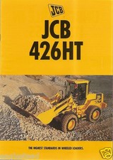 Equipment Brochure - JCB - 426 HT - Wheel Loader - 1996 (EB997)