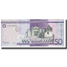 [#616271] Banknote, Dominican Republic, 50 Pesos Dominicanos, 2014, UNC(65-70)