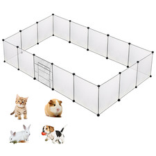Durable Portable Pet Playpen Puppy Dog Fences Gate Indoor Outdoor Fence Exercise