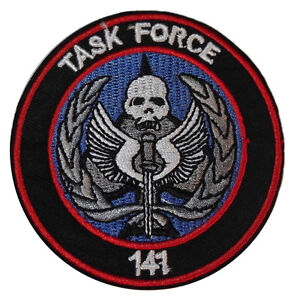 Task Force 141 Call of Duty Iron Sew on Embroidered Patch
