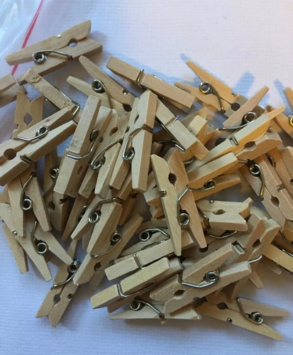 Super Strong Wooden Clothes Pegs Washing Line Laundry Clip Peg Grip Pine Garden - Picture 36 of 39