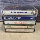 5 REBA MCENTIRE CASSETTE TAPE LOT COUNTRY ROCKABILLY HONKY TONK POP GOSPEL MUSIC