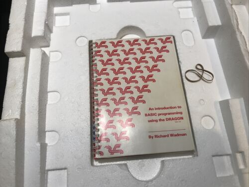 Sistema informático Dragon 32 de colección raro en caja probado en funcionamiento - Imagen 4 de 15
