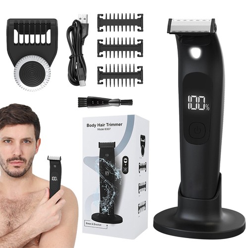 Intimrasierer Mann Rasierer Herren Intimbereich Wasserdicht Körpe Körperrasierer - Bild 13 von 14