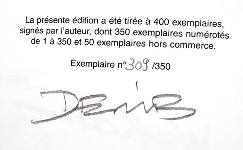 DERIB - Tirage de Tete RED ROAD T.7 WAKAN - Le Lombard 1998 - Imagen 2 de 4