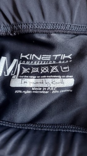Kinetik Compression Gear Arm Support Black Size Medium Sized Fitness Recovery - Picture 9 of 9