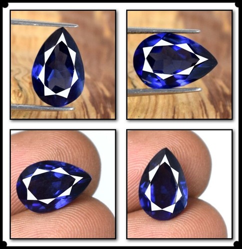 Mix Shape Natural Tanzania Blue Spinel Gemstone Certified New Stock - Picture 33 of 57