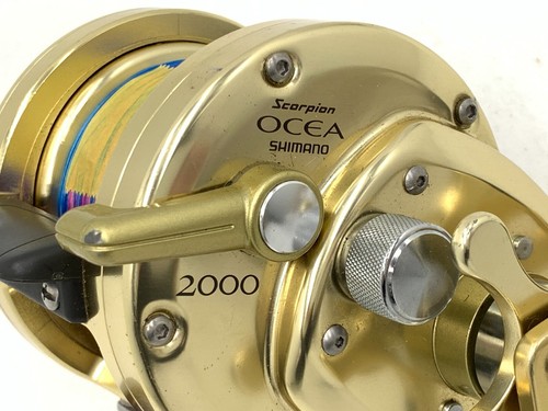 Shimano OCEA JIGGER 2000 Baitcast Reel Deep Big Game Trolling  Excellent 4053 - Picture 13 of 14
