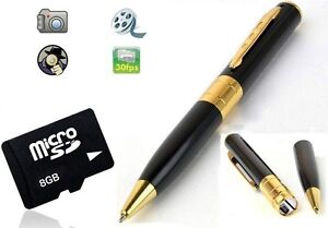 spy pen Spionenstift mit Kamera Aufnahme Pencam