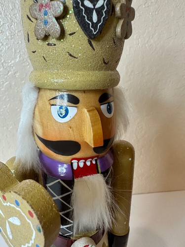 WEIHNACHTEN KEKSSOLDAT NUSSKNACKER MIT KEKSMÜTZE - 15" - Bild 7 von 9