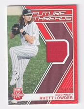 2023 Elite Extra Edition FUTURE THREADS ORANGE RELIC RHETT LOWDER RC 110/199