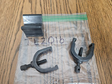 G.E. KESTER V-BLOCK WITH 2 CLAMPS 1 5/8" L X 1 1/2" W X 1 3/8" H (TL2016)