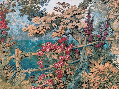 2x6 Tapiz Francés Vintage Colgante de Pared Medieval Colorido Decorativo 190x72 cm - Imagen 5 de 10