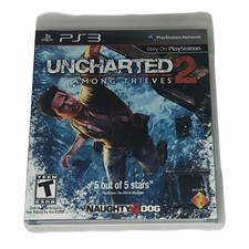 Uncharted 2: Among Thieves (Sony PlayStation 3, 2009) Complete w/Manual