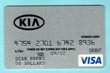 KIA Recall Rebate 2011 Reward / Gift Card ( $0 - EXPIRED )