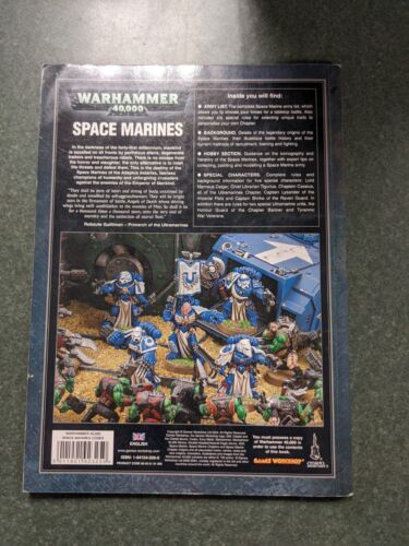 Space Marines Codex GW Promo copy - Picture 2 of 2