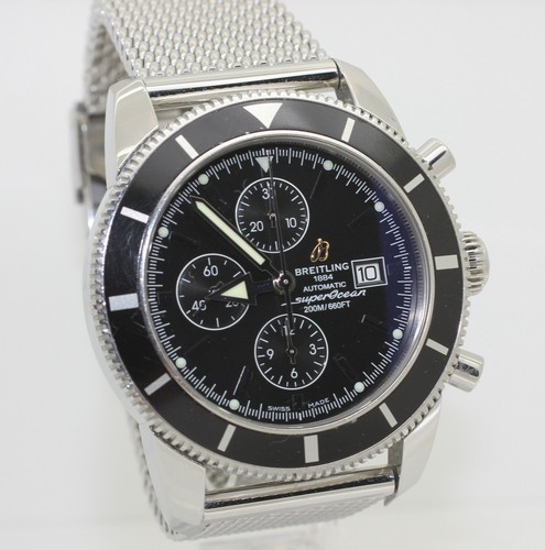 2016 46mm Breitling Superocean Heritage II 2 Chronograph A13320 - Box & Papiere - Bild 2 von 8