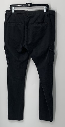 Dondup mens gray textured cargo pants sz 34 - Picture 2 of 5