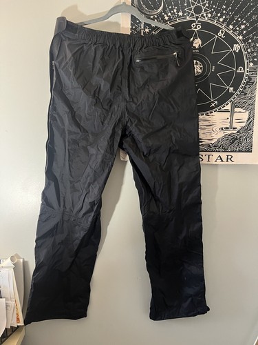 LL Bean Lightweight Waterproof Shell Men’s Size M Hiking Pants W/. Ankle Zip - Picture 6 of 6