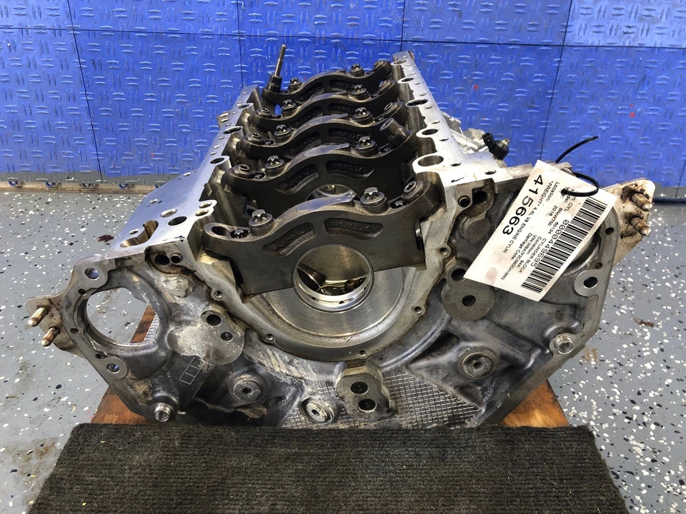 2016-2019 BMW 750I 4.4L V8 ENGINE CYLINDER BLOCK *SCORED WALLS* OEM Foto 4 de 4