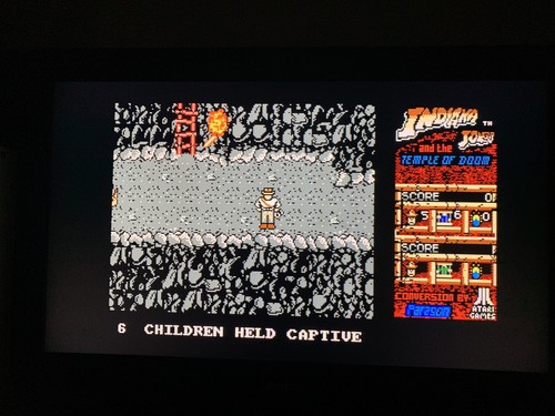 Jeu Indiana Jones temple of doom Atari St 520 Ste Stf Atari 520 St Lucasfilm - Zdjęcie 14 z 17
