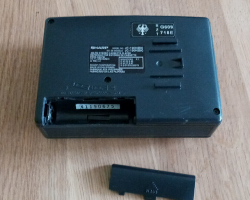 Rare Vintage Sharp JC190 tragbares Stereo-Kassenttenspieler Radio funktionen - Bild 6 von 6