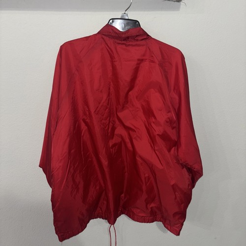 Vintage 90s Diamond Jacks Casino Shreveport Windbreaker Rot Herren XL - Bild 4 von 4