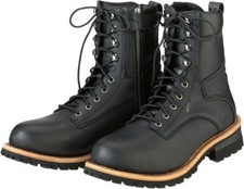 Z1R M4 Leather Short Boots BLACK SHIPS FREE