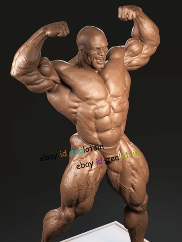 Bodybuilder Ronnie Coleman 3D Print Figure Model Kits Unpainted Unassembled GK - 第 10/16 張圖片