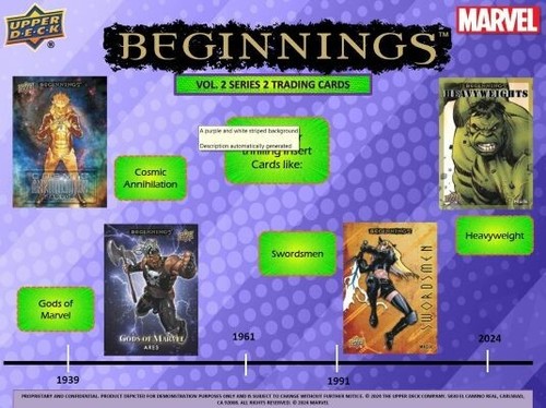 2024 Upper Deck Marvel Beginnings Vol. 2 Series 2 Sealed 45ct. Blaster Box - Picture 10 of 11