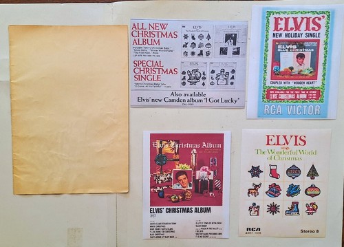 Elvis Sings The Wonderful World of Christmas LSP-4579 German Import W/EXTRAS  - Picture 12 of 14