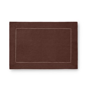 Chocolate Linen Placemat