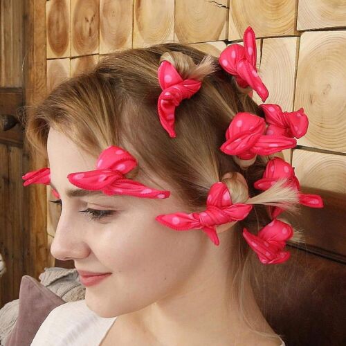 Aimin Soft Satin Sponge Overnight Curlers for Heatless, Long Hair Curls (20 Pcs, - Picture 2 of 5