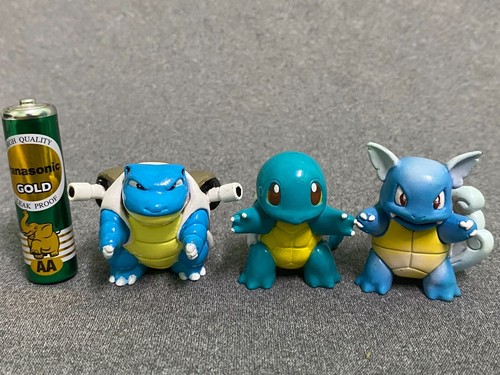 Squirtle Wartortle Blastoise Pokemon monster Figure Tomy Vintage Collection Toy. - Picture 2 of 7