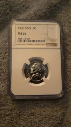 1966 SMS 5c NGC Ms66