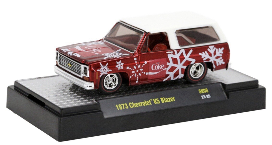 M2マシーン　コカ・コーラ　 1973 シボレー K5 ブレーザー M2マシーン コカ・コーラ 1973 シボレー K5 ブレーザー - メルカリ