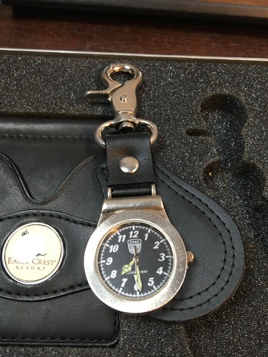Eagle Crest Resort Gift Pack, Money Clip & Key Chain w Watch, Oregon Resort - Picture 5 of 6
