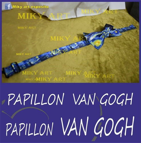 PAPILLON van gogh PAPILLON uomo tie notte stellata - Picture 6 of 9