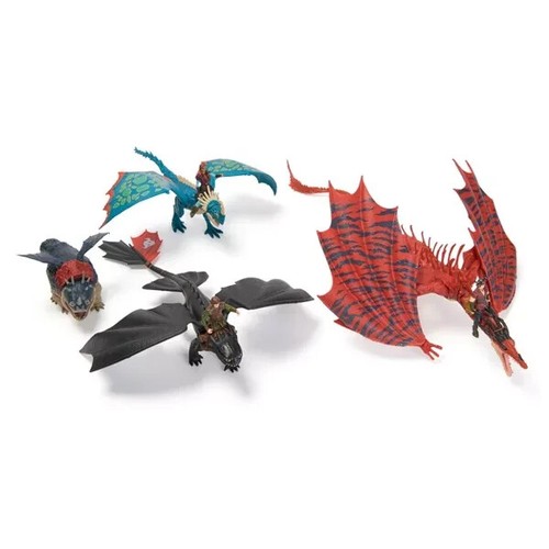 How to Train Your Dragon Live VOLCANO ISLAND FINAL BATTLE PACK 7 Figure Set - Picture 4 of 14