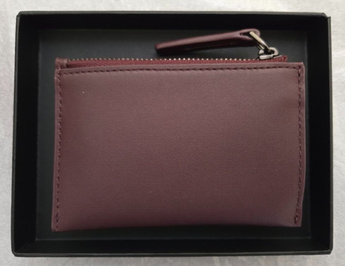 Tumi Belden SLG #150153-A506/0197114CBN Leather Flap Card Case 3.25x4.5 Cabernet - Picture 2 of 4