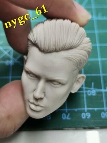 1/6 Ruby Rose Unpainted Female Head Carving Sculpt 12'' Figure Head Accessory - Picture 5 of 5