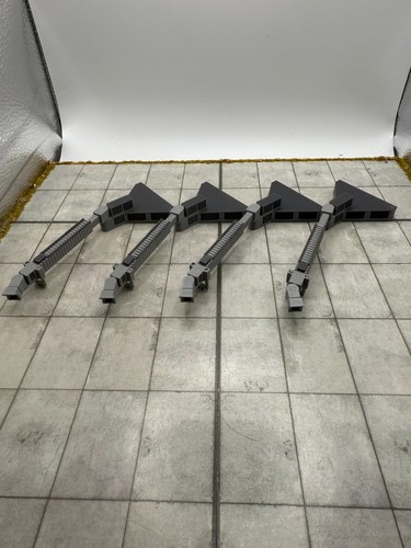 para Herpa Wings 1:500 4x puente de pasajeros Jet bridges accesorios pasarelas - Imagen 13 de 13