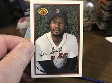 1989 Bowman Baseball Card #19 Lee Smith